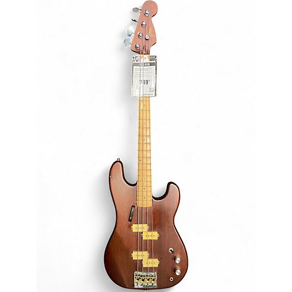 Used Goya PP Bass Natural Electric Bass Guitar