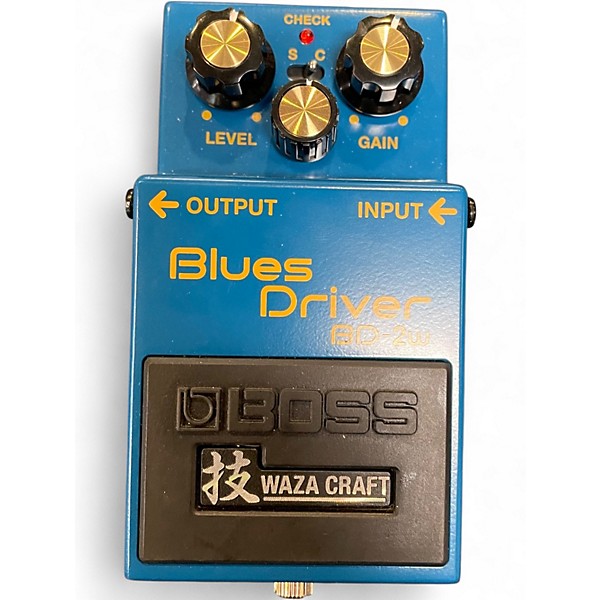 Used BOSS BD2W Blues Driver Waza Craft Effect Pedal