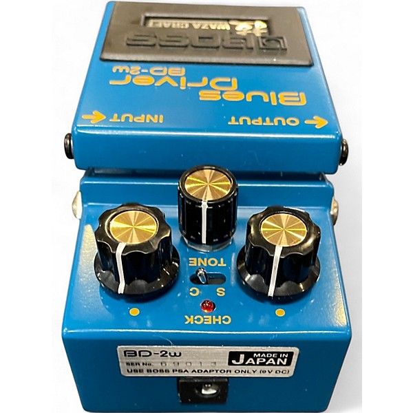 Used BOSS BD2W Blues Driver Waza Craft Effect Pedal