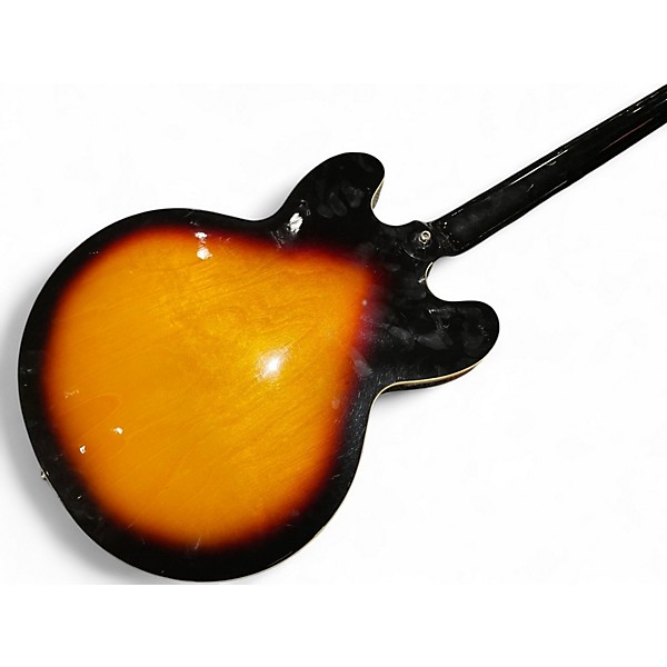 Used Epiphone Dot Studio 2 Color Sunburst Hollow Body Electric Guitar
