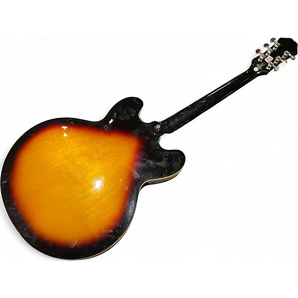 Used Epiphone Dot Studio 2 Color Sunburst Hollow Body Electric Guitar