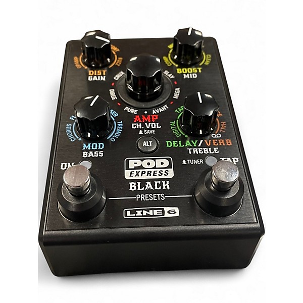 Used Line 6 POD EXPRESS BLACK Effect Processor