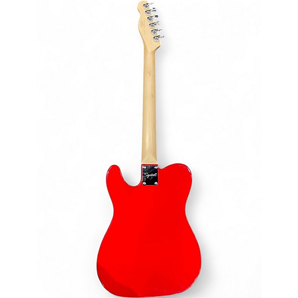 Used Squier Sonic Telecaster Torino Red Solid Body Electric Guitar