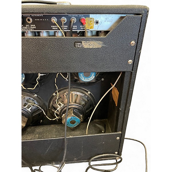 Vintage 1974 Fender SUPER REVERB Tube Guitar Combo Amp