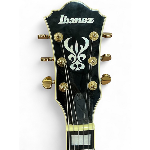 Used Ibanez AS93BCBK Black Hollow Body Electric Guitar
