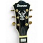Used Ibanez AS93BCBK Black Hollow Body Electric Guitar