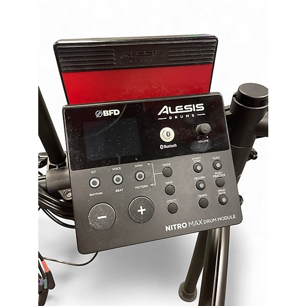 Used Alesis Nitro Max Expanded Electric Drum Set