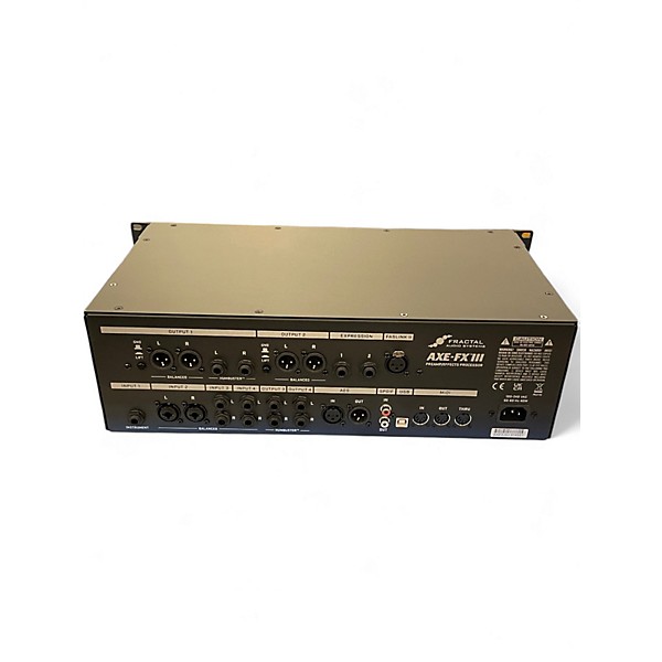 Used Fractal Audio AXE-FX III mark 2 turbo with FC-12 controller Effect Processor