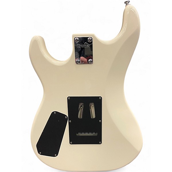 Used Kramer BARETTA SPECIAL Pearl White Solid Body Electric Guitar
