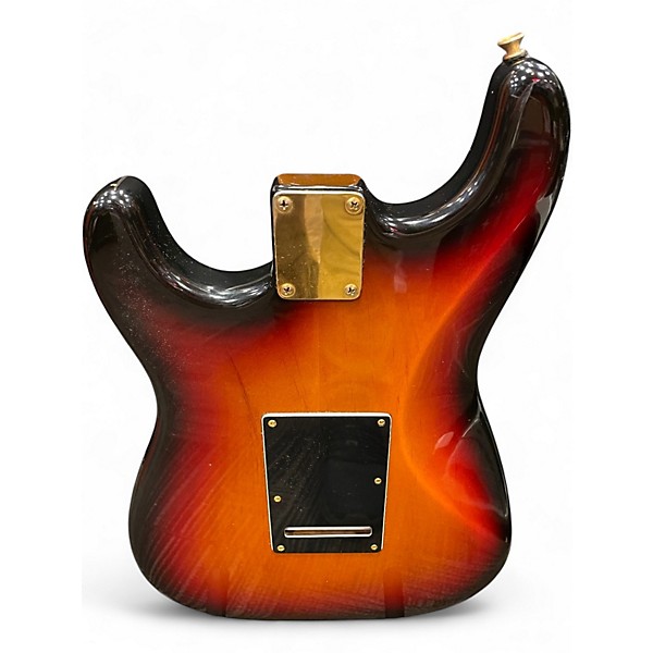 Vintage 1997 Fender Stevie Ray Vaughn Stratocaster 3 Color Sunburst Solid Body Electric Guitar