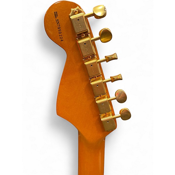 Vintage 1997 Fender Stevie Ray Vaughn Stratocaster 3 Color Sunburst Solid Body Electric Guitar