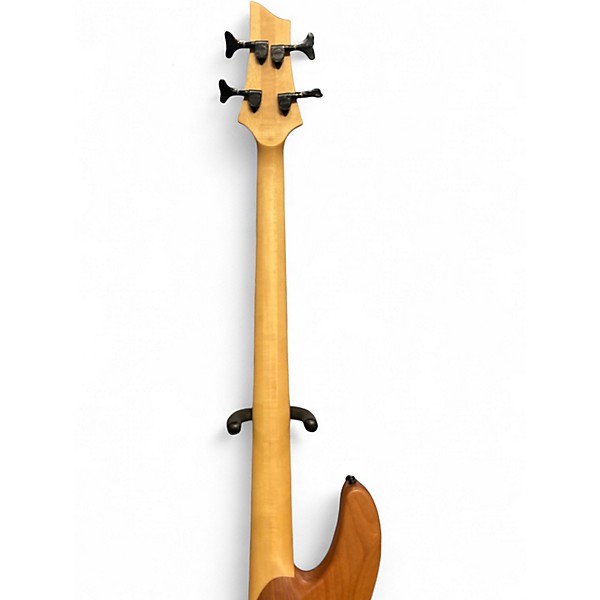 Used Schecter Guitar Research C4 GT 4 String Natural Electric Bass Guitar