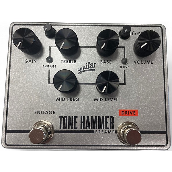 Used Aguilar Tone Hammer Bass Preamp/Direct Box Bass Preamp