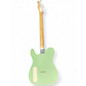 Used Squier Paranormal Baritone Cabronita Telecaster Surf Green Solid Body Electric Guitar