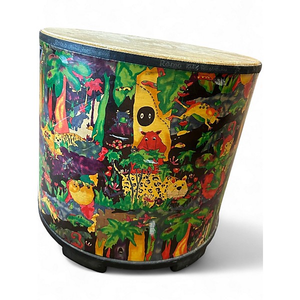 Used Remo 22X18 Kids Percussion Jungle Drum