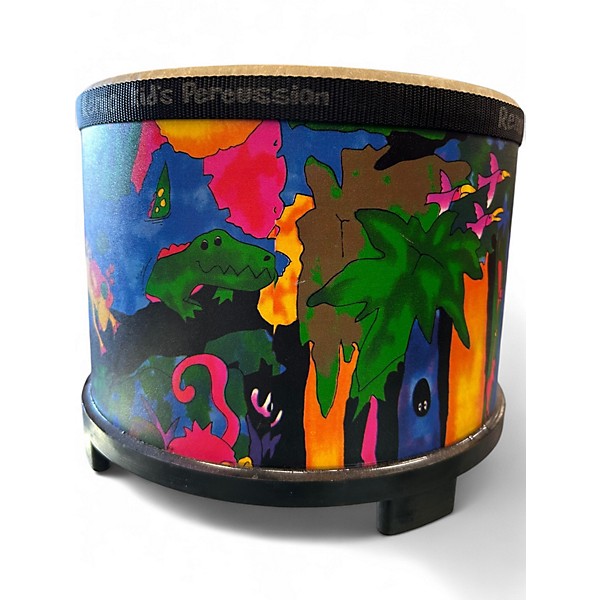 Used Remo 10X7 Kids Percussion Jungle Drum