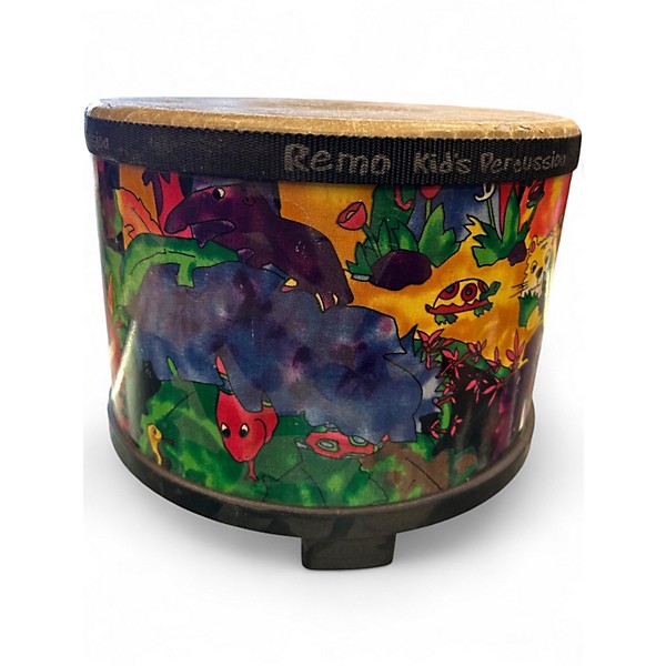 Used Remo 10X7 Kids Percussion Jungle Drum