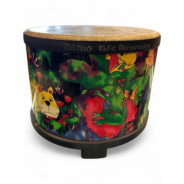 Used Remo 10X7 Kids Percussion Jungle Drum
