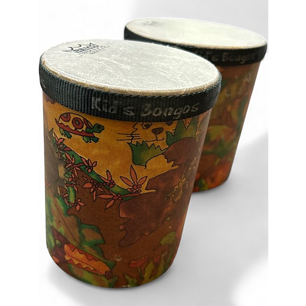 Used Remo Kids Percussion Bongos