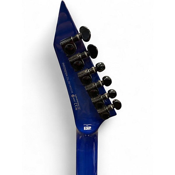 Used ESP LTD MH400 Blue Pearl Fade Solid Body Electric Guitar