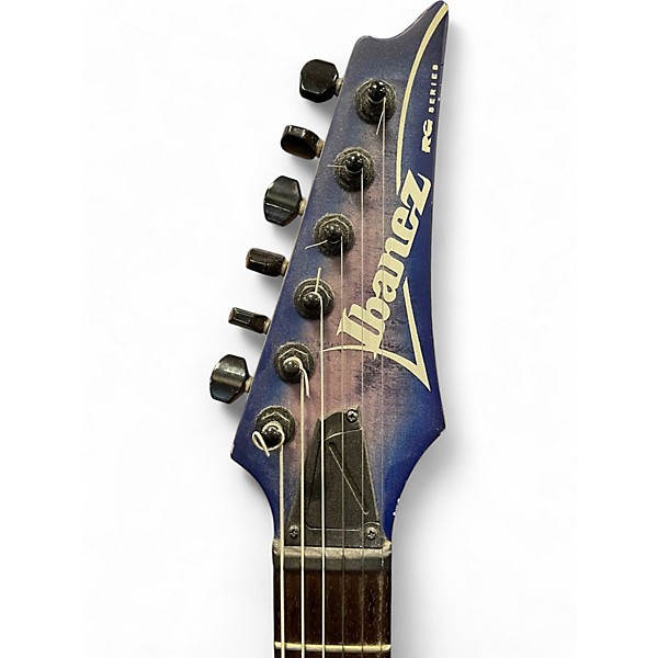 Used Ibanez RGA42FM Blue Lagoon Burst Solid Body Electric Guitar