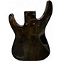 Used Jackson JS32-8 Dinky DKA 8 String Trans Black Solid Body Electric Guitar