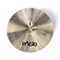 Used Paiste 24in 2002 BLACK BIG BEAT RIDE Cymbal