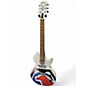 Used Epiphone les paul junior Macto Tool Edition white blue and red Solid Body Electric Guitar thumbnail