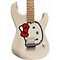 Used Fender Hello Kitty White Solid Body Electric Guitar