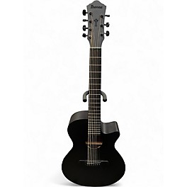 Used Ibanez AEG721 Satin Black Acoustic Electric Guitar