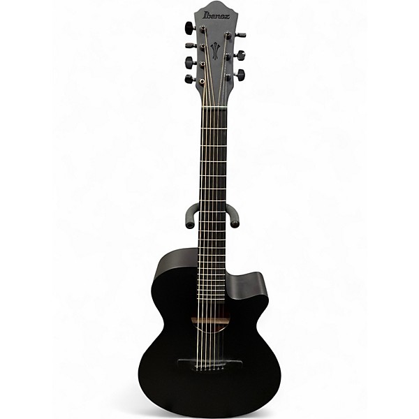 Used Ibanez AEG721 Satin Black Acoustic Electric Guitar