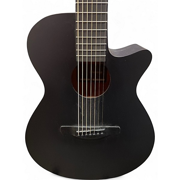 Used Ibanez AEG721 Satin Black Acoustic Electric Guitar