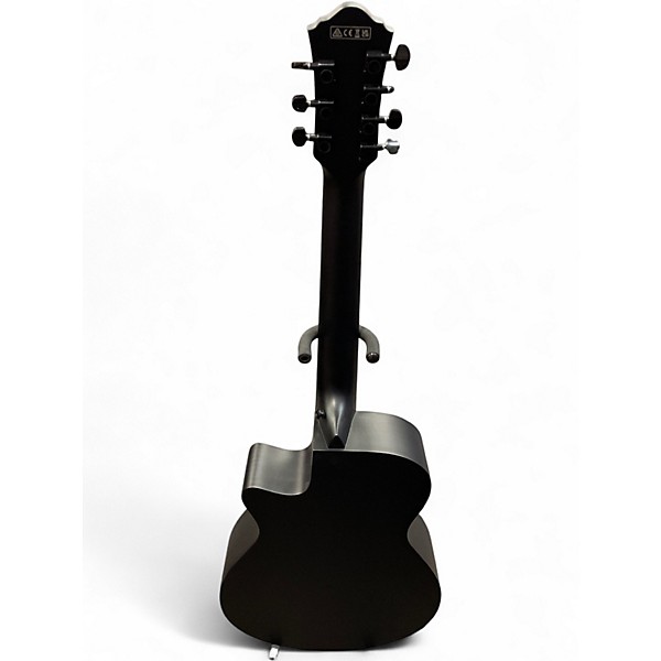 Used Ibanez AEG721 Satin Black Acoustic Electric Guitar
