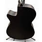 Used Ibanez AEG721 Satin Black Acoustic Electric Guitar
