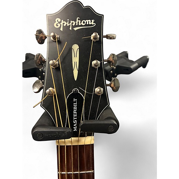 Used Epiphone Masterbuilt DR400 MCE VSS 3 Color Sunburst Acoustic Guitar