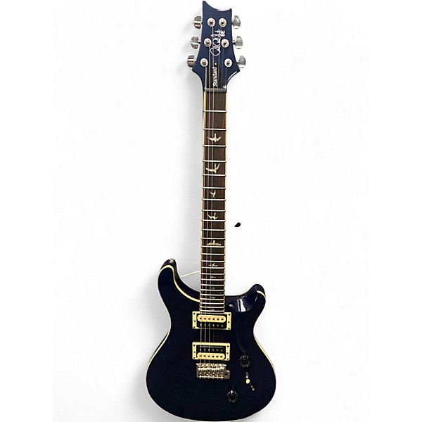 Used PRS SE Standard 24 Blue Solid Body Electric Guitar