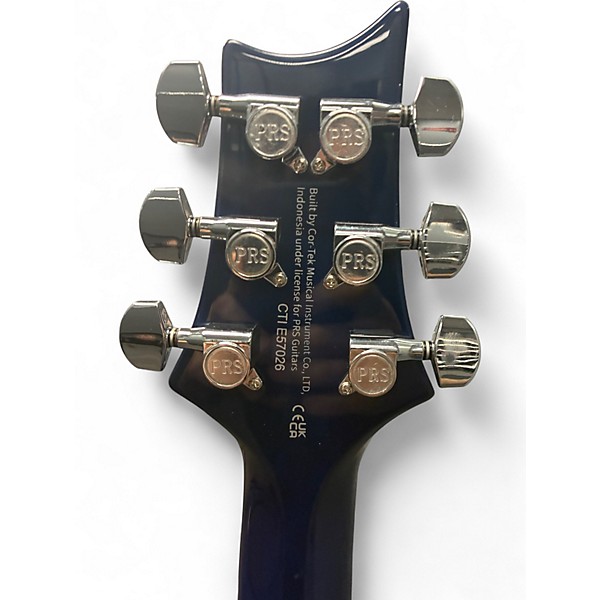 Used PRS SE Standard 24 Blue Solid Body Electric Guitar