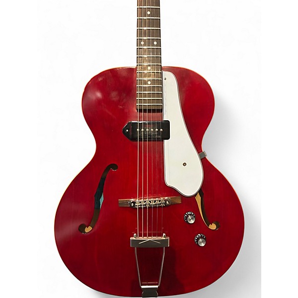 Used Epiphone Century E422T Cherry Hollow Body Electric Guitar