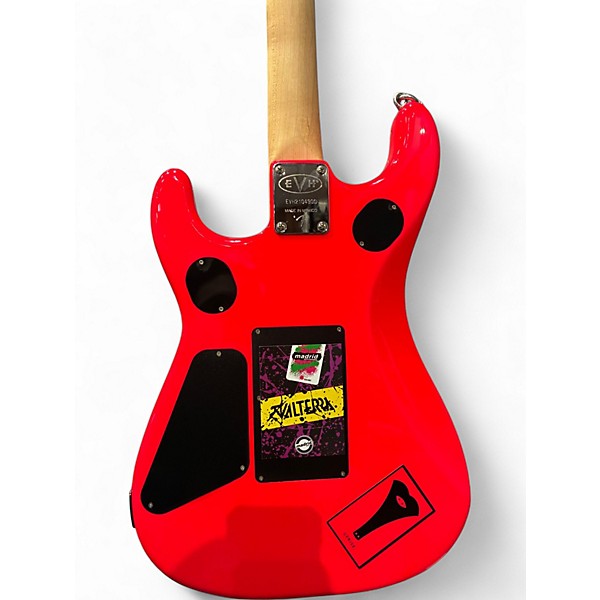 Used EVH 5150 Standard Neon Pink Solid Body Electric Guitar