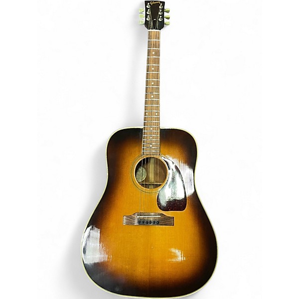 Vintage 1985 Gibson J30 Tobacco Sunburst Acoustic Guitar
