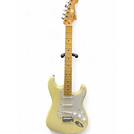Used Fender Standard Stratocaster Olympic White Solid Body Electric Guitar