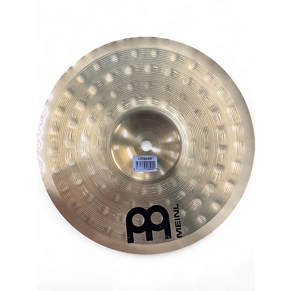 Used MEINL 10in HCS Splash Cymbal