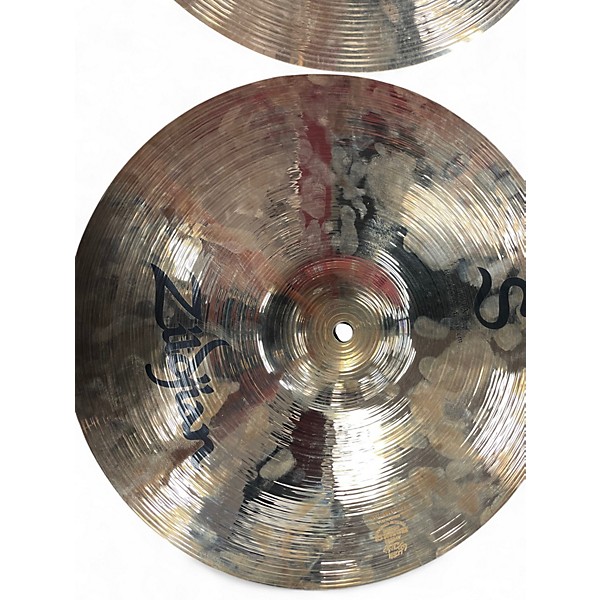 Used Zildjian 14in S Family hats Cymbal