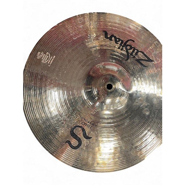 Used Zildjian 14in S Family hats Cymbal