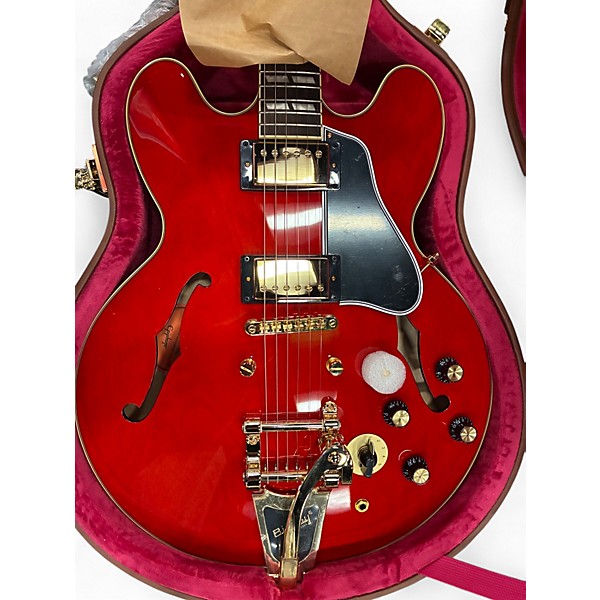 Used 2025 Epiphone Back To The Future ES-345 Sixties Cherry Hollow Body Electric Guitar