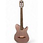 Used Ibanez FRH10N ROSE GOLD METALLIC FLAT Classical Acoustic Electric Guitar thumbnail