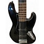 Used Squier AFFINITY JAZZ BASS VI Metallic Black Electric Bass Guitar