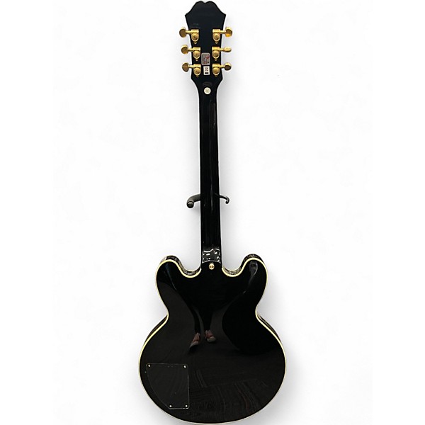 Used Epiphone BB King Lucille Black and Gold Hollow Body Electric Guitar