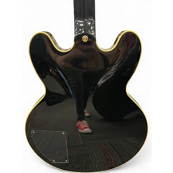 Used Epiphone BB King Lucille Black and Gold Hollow Body Electric Guitar