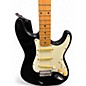 Used Squier Korean Standard Stratocaster Black Solid Body Electric Guitar